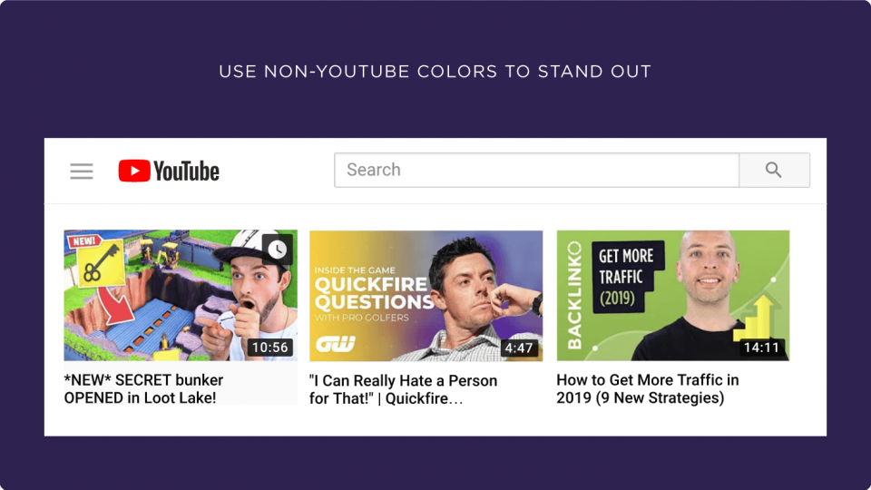 use non youtube colors for the thumbnail
